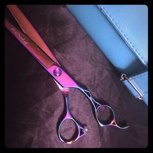 8 inch galaxy chrome sheers 🪐